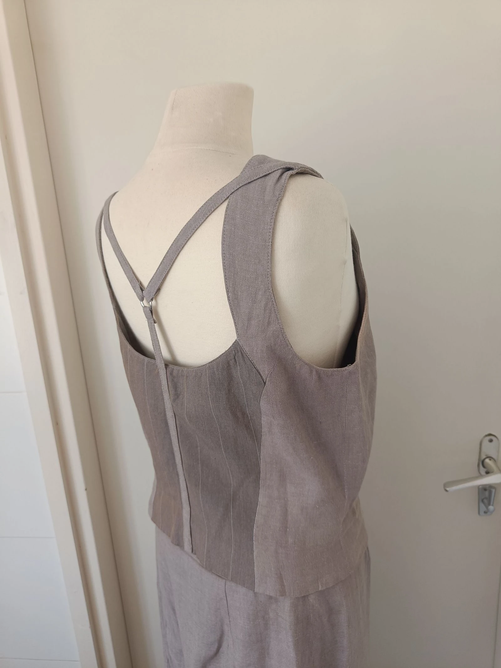 Adorável conjunto de linho de 3 peças da ZNJ – photo 8